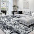 RELEANY Washable Area Rugs 9'x12' Non-Slip Modern Abstract Soft by RELEANY