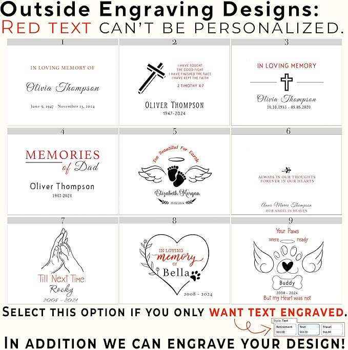 Personalized Pet Memorial Gifts - Loss of a Pet Keepsake Box Acacia Wood, Engraved Dog Remembrance Gift, Gift for Someone Who Lost a Dog, Cat, Pet Memory Box, Bereavement Gift, 8x6x4 in