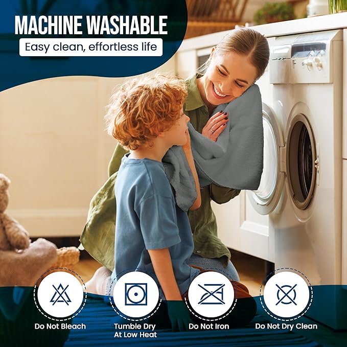 Utopia Bedding Waterproof Mattress Protector Full Size, Premium Terry Mattress Cover 200 GSM, Breathable, Fitted Style with Stretchable Pockets (Gray)