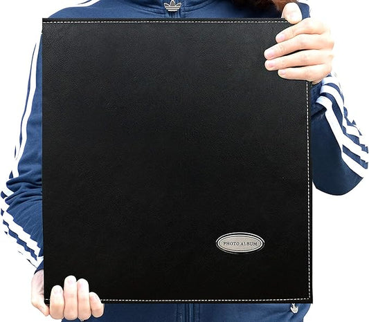 Self-Adhesive Photo Album, Dust-free, glue free and waterproof Scrapbook Album, Family album, Leather Cover, Hand Made DIY Albums Holds 3x5, 4x6, 5x7, 6x8,8x10 photos
