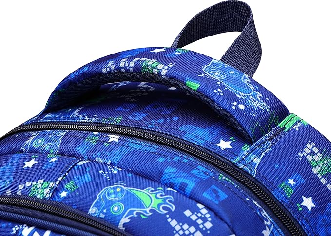 Primary School Backpack | Doubleday Collection for Boys | 17" Gamer Blue Design | Perfect for Teens
