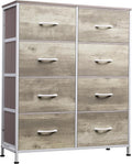 WLIVE Fabric Dresser for Bedroom, Tall Dresser by WLIVE