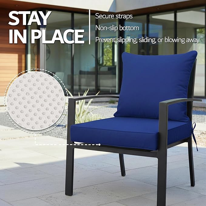 19x19 Inch Patio Chair Cushion - Image 5