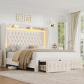 King Bed Frame 55" Tall Headboard by KeyluvHome