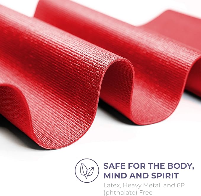 Sunshine Yoga Voyage Yoga Mat, 10 Pack, 72" x 24" Professional Studio and Gym Bulk Yoga Mats, 5mm Thick, Durable, Anti-Tear, Non Slip Fitness and Exercise Mats