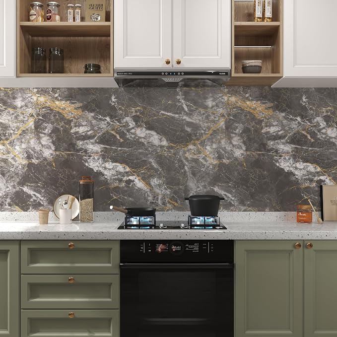 BAYYA Golssy Marble Contact Paper - Image 8
