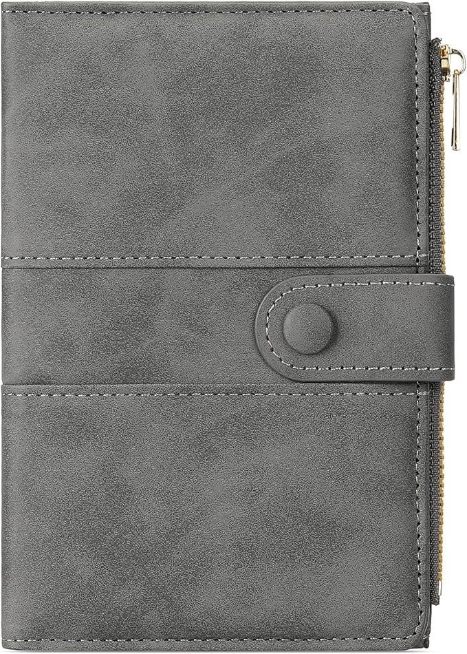 Passport Holder for Travel Rfid Passport Wallet for Women Men with Zipper Pocket Pen Sim Card Holders Slim Travel Accessories