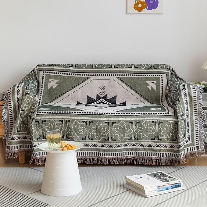 VClife Boho Sofa Cover XL Couch Cover by VCLIFE