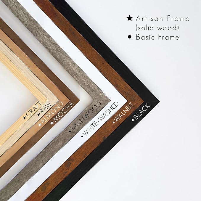 Personalized Dry Erase Framed Calendar – Customizable Chalkboard Style Wall Calendar – 18x24 or 24x36 – Non-Glare, Ready to hang dry erase calendar for wall, Made in the USA