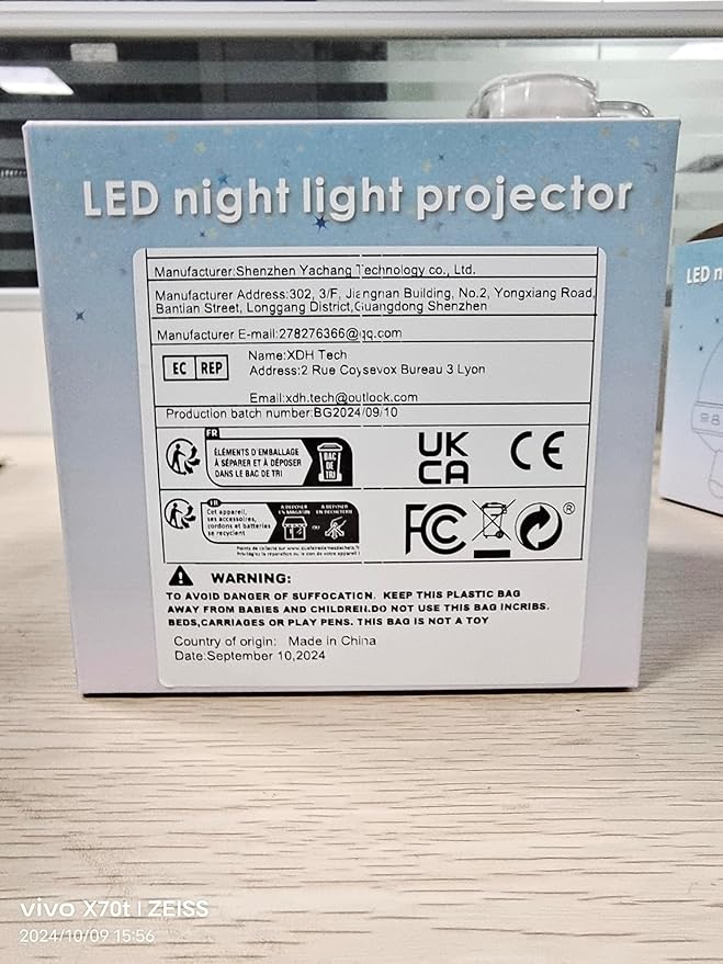 YACHANCE Kids Sound Machine with Night Light Projector,29 Soothing Sounds Baby Night Light Star Projector for Kids Room,White Noise Machine for Baby Sleeping Soother,Nursery Lamp,Bedroom Decor