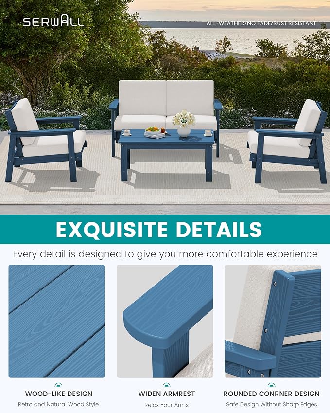 SERWALL Outdoor Loveseat - Image 4