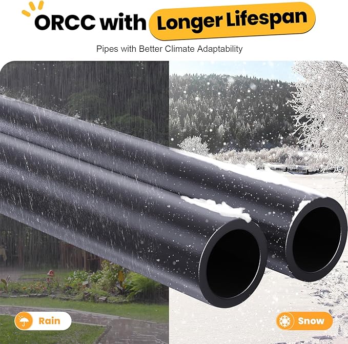 ORCC 1200LBS Weight Capacity Trampoline 16 15 14 12 10 8 FT for Kids with Safety Enclosure Net for Children Adults Outdoor Yard Trampolines