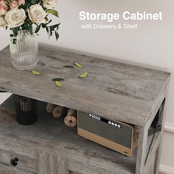 Befrases Farmhouse Storage Cabinet - Image 6