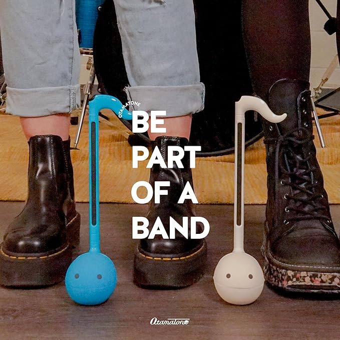 Otamatone Japanese Electronic Musical Instrument Portable Music Synthesizer from Japan by Maywa Denki Educational Fun Gift for Children, Teens & Adults - Black Blue Unicorn Set