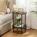 Small Modern Oval Side Table by DGSANDGPuttheCustomerFirst
