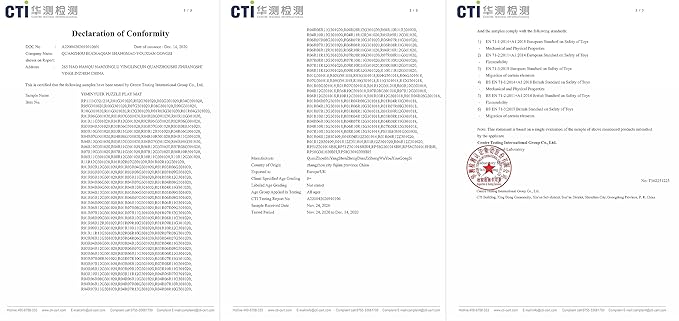 YIMINYUER® 25 Tiles (30cm×30cm×1cm Each Tile) Baby Soft Puzzle Play Mats, Kids Thick EVA Foam Floor, Toddlers & Children's Soft Interlocking Mat R04R10R12G301025