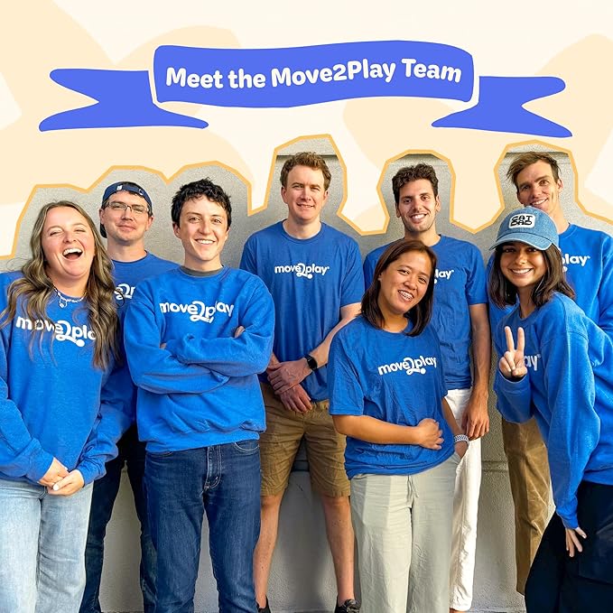 Move2Play, Kids Karaoke Microphone | Includes Pre-Loaded Songs & Bluetooth | Kids Birthday Party Gift | Toy for All Ages 2, 3, 4, 5, 6+ Year Old Girls, Boys & Toddlers