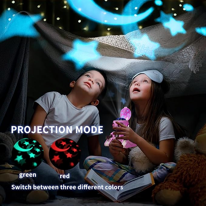 Robot Toys for Boys and Girls, Rechargeable Remote Control Robot with Auto-Demonstration, Light Projection, Dance Moves, Music, and Gesture Sensing –Toy Robot Gifts for 3,4,5,6 year old Girls (Pink)