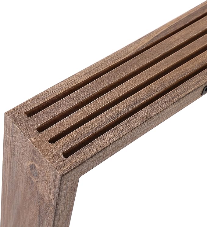 CHERRY CHEERS Family Handprint Kit with Light, Handprint Keepsake Frame, Wooden Led Light, Easy Install, No Need Screw etc, Non-Toxic Paints (Brown)