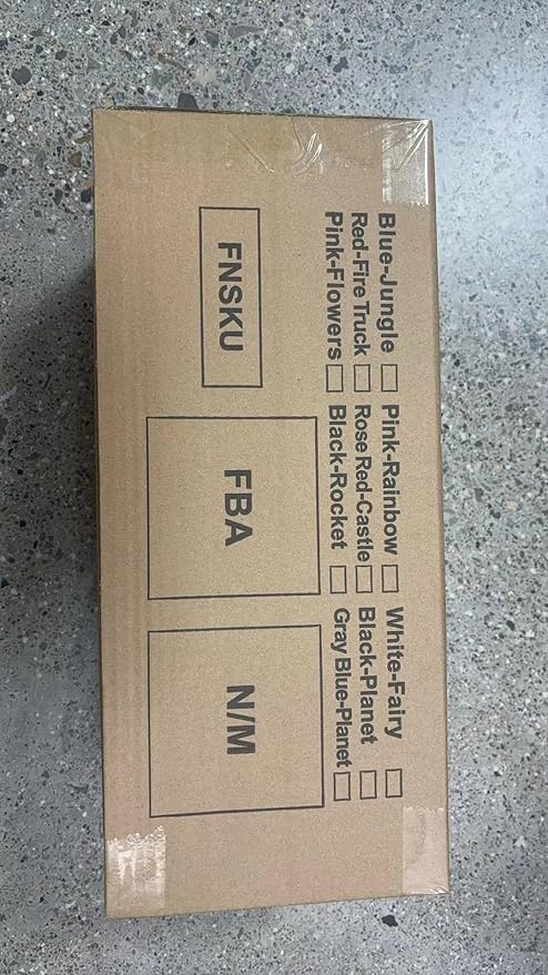 MallBest Kids Sofas Toddler Couch Bed Baby's Upholstered Chair Sleepover Couch Flipout Open Recliner(Pink/Rainbow)…