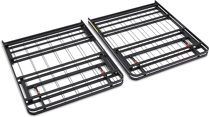 Amazon Basics Bed Frame with Ample Underbed Storage, Foldable Metal Platform - Image 6