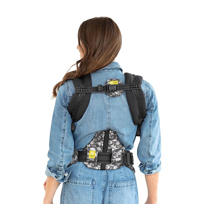 LÍLLÉbaby Complete All Seasons Ergonomic 6-in-1 Baby Carrier Newborn to Toddler - with Lumbar Support - for Children 7-45 Pounds - 360 Degree Baby Wearing - Inward & Outward Facing - Twilight Leopard