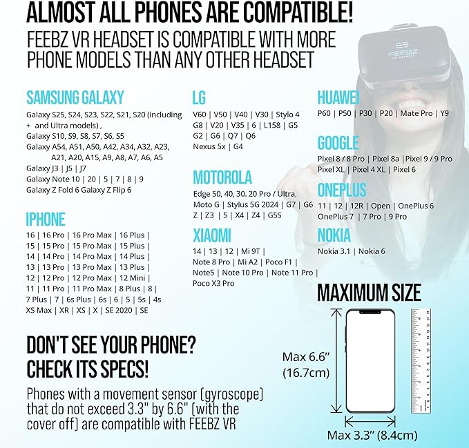 FEEBZ 3D VR Headset for Kids 2.0 + Android Remote - for iPhone & Android Phones | with 3D VR Videos & Apps Links | Virtual Reality Goggles Set for Beginners