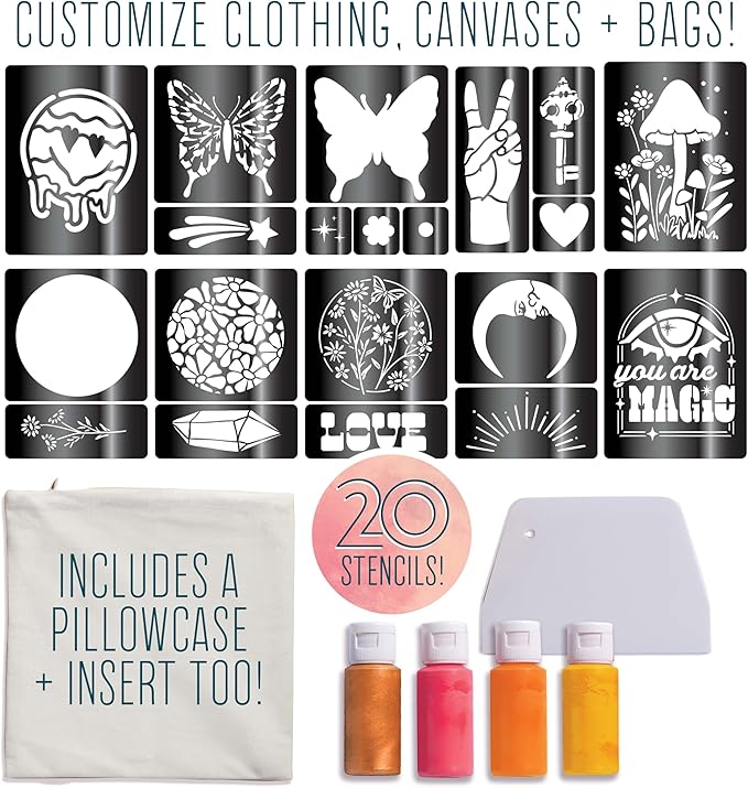 Bright Stripes Ultimate Arts & Crafts Kit for Kids – All-in-One Crafting Station for Beginners & Experienced Crafters | Creative DIY Supply Set for Ages 6+