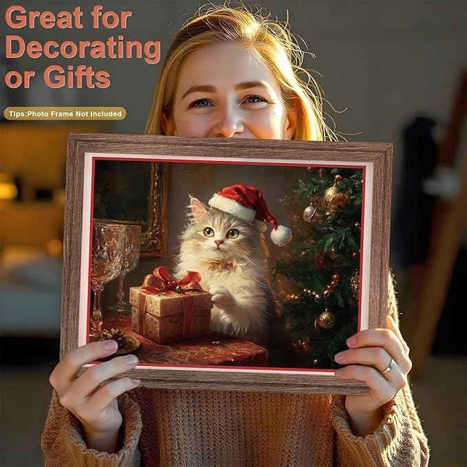 GuassLee Cat Vertical Wall Calendar 2025, 19-Months Aesthetic Hanging Wall Calendar Jun. 2025 to Dec. 2026, 14" x 23" Monthly Planner Cat Kitten with Thick Paper for Office Home Wall Decor Organizing