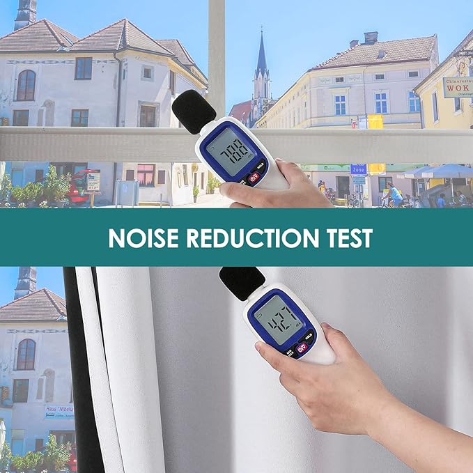 ChrisDowa 100% Blackout Curtains 63 inch Long for Bedroom with Black Liner, 2 Thick Layers Total Blackout Thermal Insulated Grommet Window Curtains 2 Panels Set (Greyish White, 38 x 63 Inch)