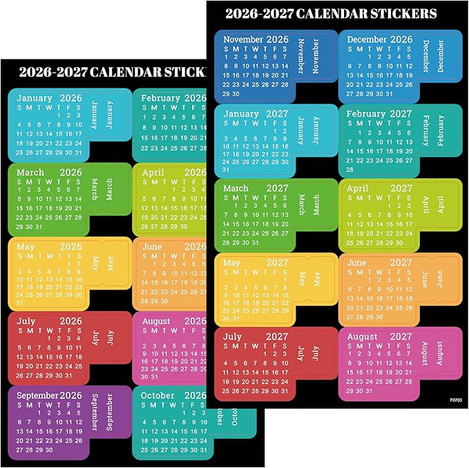 2026 Planner - JAN 2026 - DEC 2026, Planner 2026, Weekly and Monthly Planner, Leather Cover Calendar Planner with Thick Paper, Back Pocket with Notes Pages, Brown (8.5" x 11")