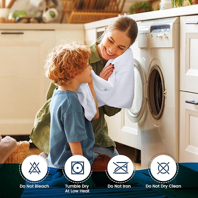 Utopia Bedding Waterproof Mattress Protector King Size (Pack of 14), Premium Terry Mattress Cover 200 GSM, Breathable, Fitted Style with Stretchable Pockets (White)