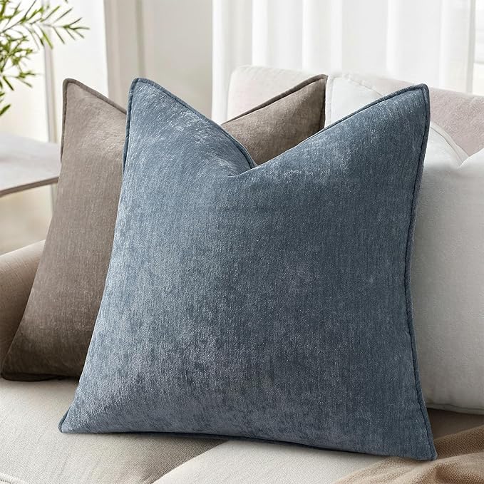 decorUhome Summer Couch Throw Pillow Covers 16x16 Set of 2, Decorative Soft - Image 5
