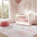 RELEANY Washable Area Rugs 6'x9' Non-Slip Modern Abstract Soft by RELEANY