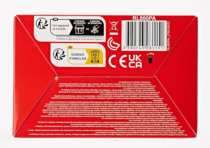 LEXiBOOK - Paw Patrol Chase Digital Alarm Clock with Night Light - Snooze Function - Dog Sound Effects - for Children/Kids - Luminous Clock with Chase, Blue/Red - RL800PA