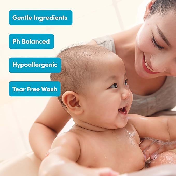 Aveeno Baby Welcome Little One Gift Set, Baby Skincare Set with Nourishing Baby Body Wash & Shampoo, Calming Bath Wash, All Over Baby Wipes, Daily Moisturizing Lotion, & Baby Balm, 5 Items