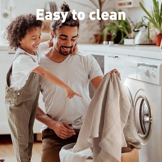 GLLQUEN BABY Muslin Swaddle Blankets for Girls, 2-Pack Organic Baby Blankets for Girl Boy, Newborn Receiving Blanket, Baby Swaddle Blanket Unisex, Baby Essentials, Registry & Gift, 40 x 38 inches