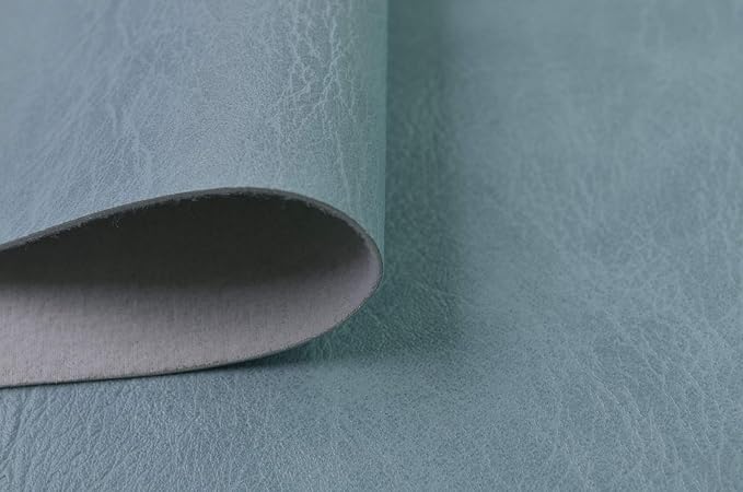 Wento Thick 2 Yard Faux Leather Fabric Soft Skin Grain PU Leather Fabric - Image 3