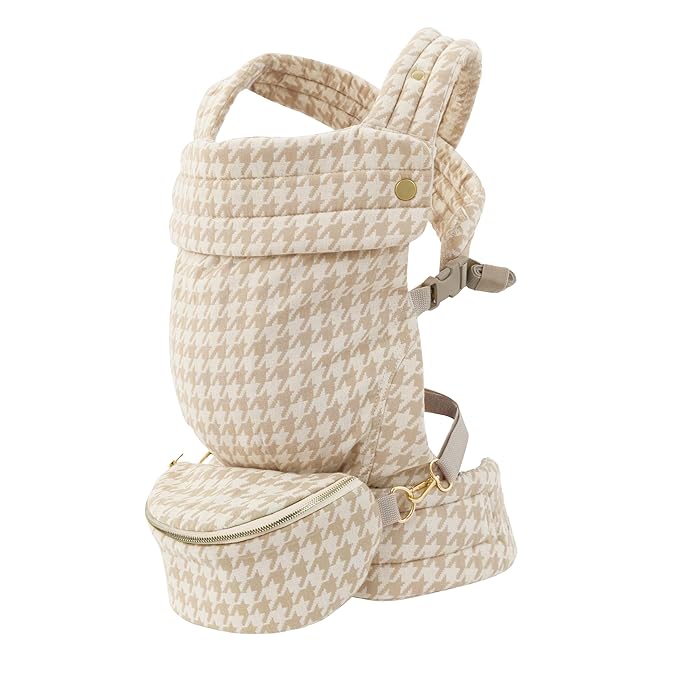 Ergonomic Baby Carrier for Newborns to Toddlers (7-35 lbs) with Adjustable Straps and Belt Bag – Comfortable, Versatile, and Stylish Babywearing Solution