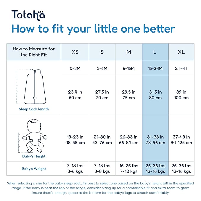 TotAha Sleep Sack 12-18-24 Months 3 Pack,Buttery Soft Wearable Blanket Baby Sleeping Bag with 2-way Safe Zipper, 0.5 TOG, Baby Girl
