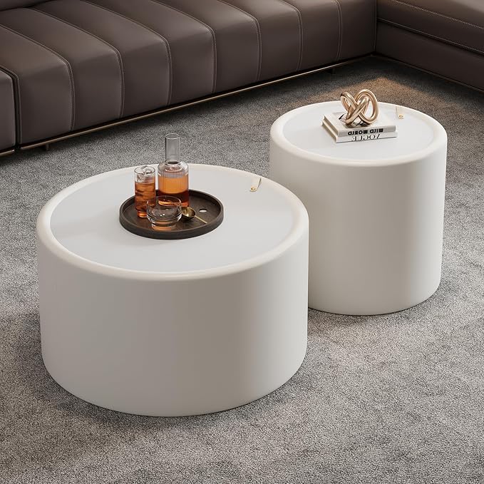 SSLine Modern Round Coffee Table - Image 6