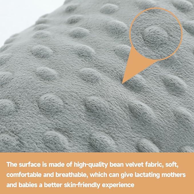 MABOZOO Arm Pillow for Feeding Baby,Flower Print Cozy Cradle Arm Pillow Soft Cotton Bottle Feeding Pillows for Newborn,Double-Sided Available