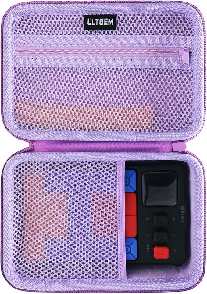 LTGEM Case Compatible with GiiKER Super Slide Puzzle Games, Purple