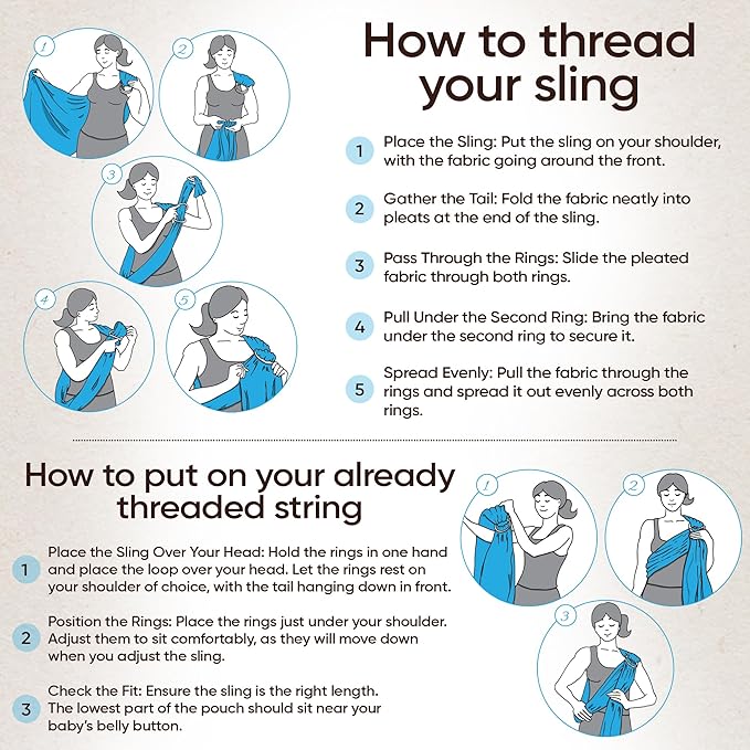 Hip Baby Wrap Ring Sling Baby Carrier for Infants and Toddlers - Beautiful, 100% Soft Cotton Baby Wraps Carrier For Babies 8-35 lbs - Perfect Baby Shower Gifts Moms And Dads - Nursing Cover (Midnight)