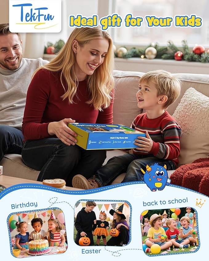 Sensory Dinosaur Pen Reading Toy Set, 73PCS Talking Flash Cards&6 Stickers, Interactive Educational Gifts for Autistic Toddlers, Montessori Language Learning, Speech Therapy Toddler Toys for Birthday