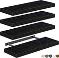 QEEIG Floating Shelves for Wall Bathroom Shelf Bedroom Kitchen Living Room by QEEIG