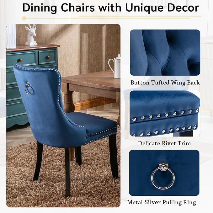 Henf 9 Pieces Extendable Dining Table Set - Image 7