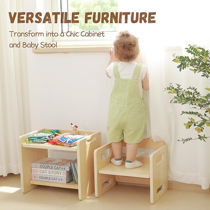 bpmfkid Montessori Weaning Table and Chair Set - Image 5