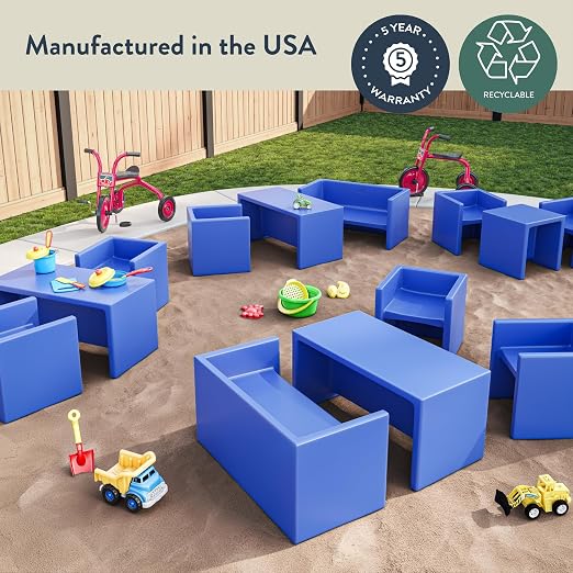 Children's Factory 3-in-1 Adapta-Benches - Image 4