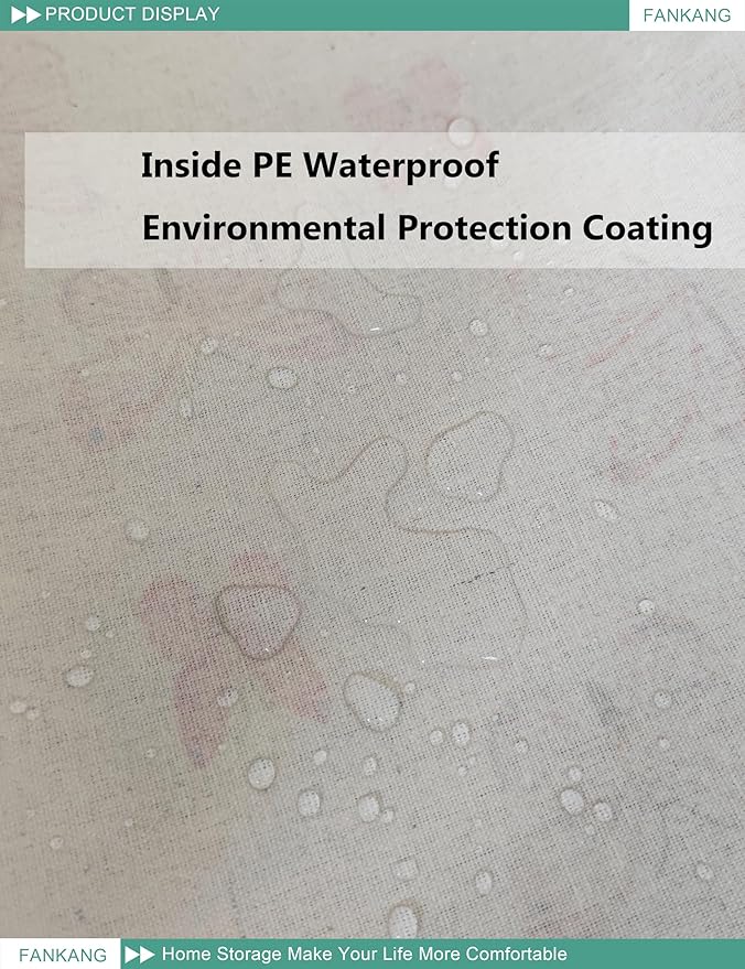 FANKANG Storage Bins, Nursery Hamper Canvas Laundry Basket Foldable with Waterproof PE Coating Large Storage Baskets for Kids Boys and Girls, Office, Bedroom, Clothes,Toys(Rec-pink butterfly